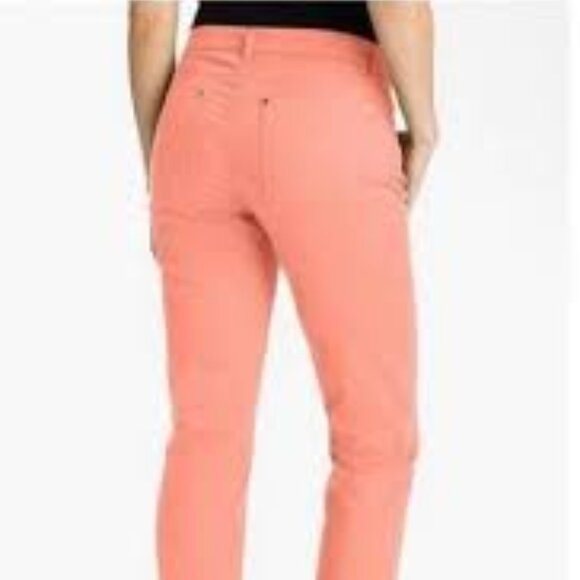 Eileen Fisher Women’s Organic Cotton Coral Ankle Jeans Made in Portugal  Size 8 - Picture 2 of 7